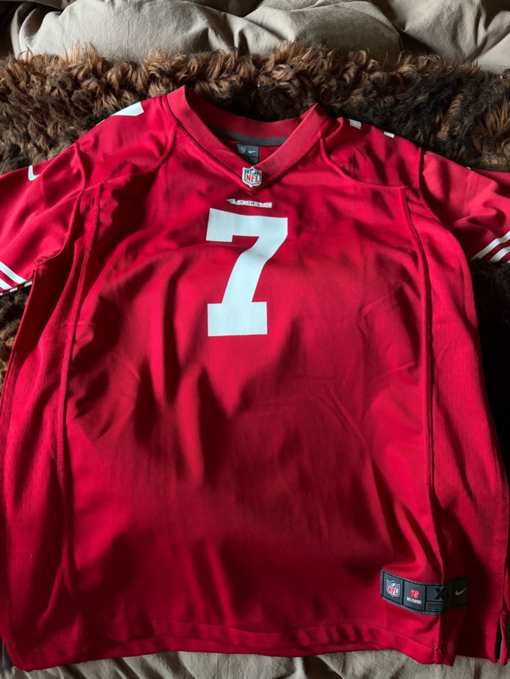 49ers NFL #7 Football Jersey